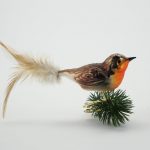 Glasfigur - Rotkehlchen