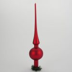 Christbaumspitze rot, matt