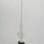 Christbaumspitze eisweiß