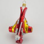 Glasfigur - Ski mit Stiefel