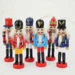 Nussknacker aus Holz, 6er-Set