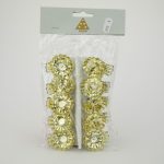 Baumkerzenhalter, gold