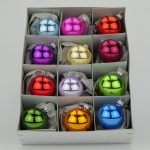 Christbaumkugeln - MomA-Edition - bunt opal 4 cm