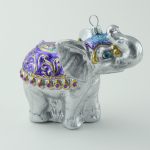 Glasfigur - Elefant "Zirkus"