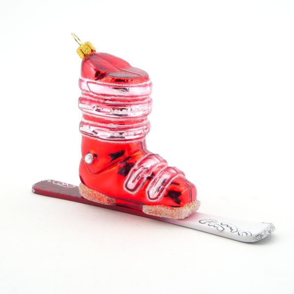 Weihnachtsbaumanhänger Skistiefel