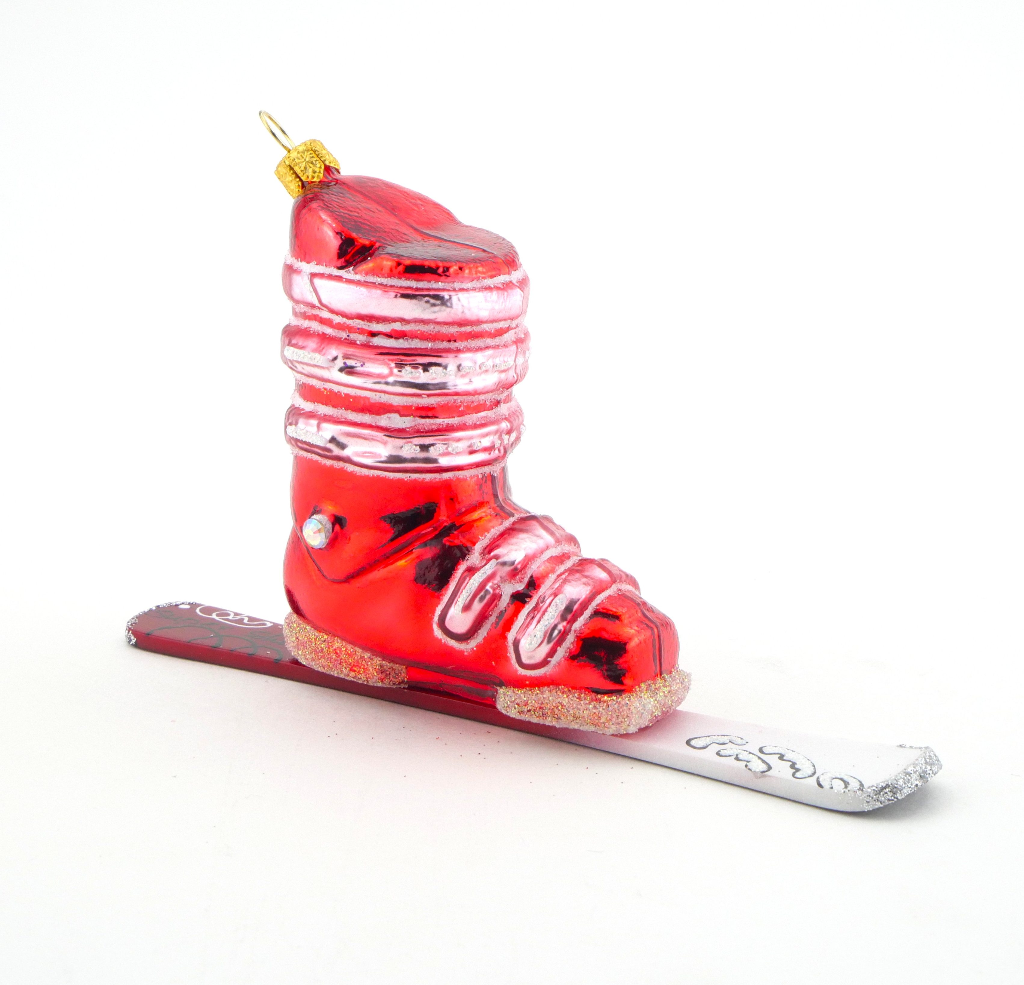 Weihnachtsbaumanhänger Skistiefel
