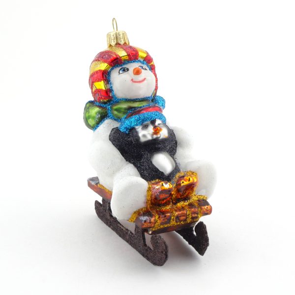 Weihnachtsbaumanhänger Schneemann