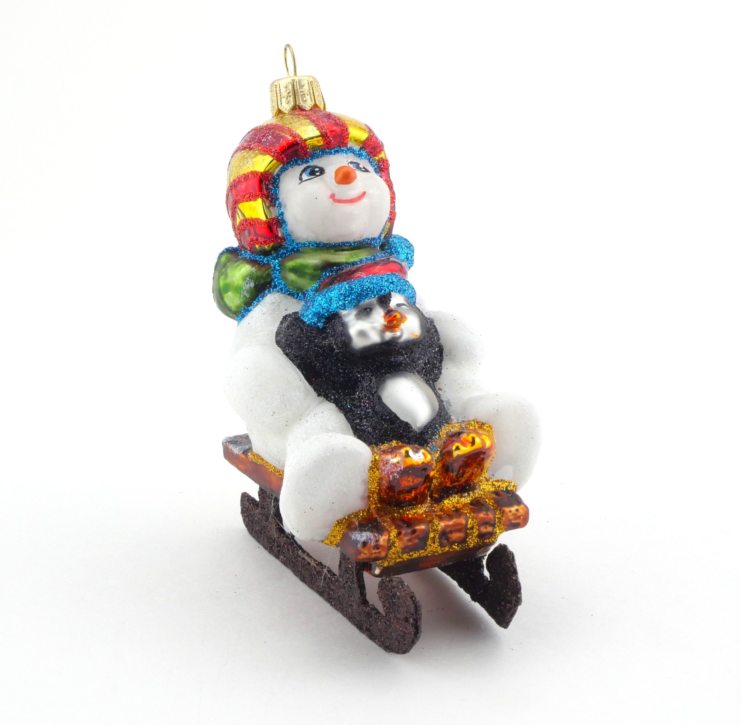 Weihnachtsbaumanhänger Schneemann