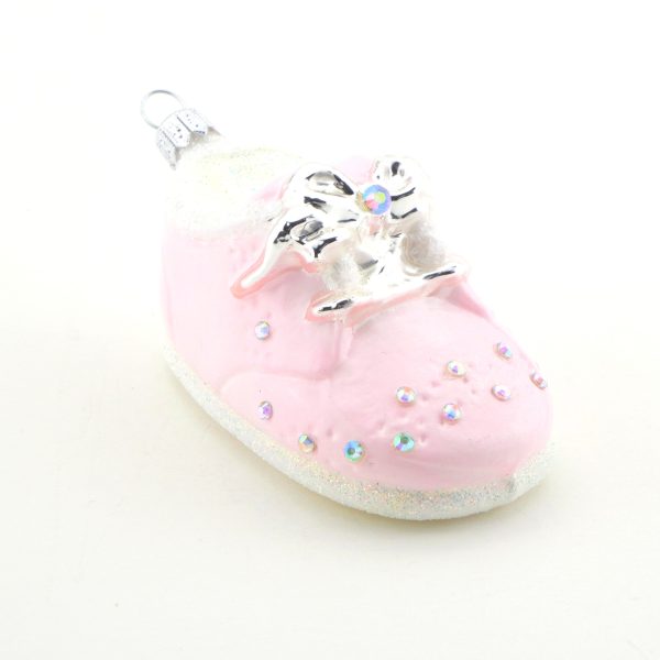 Weihnachtsbaumanhänger Babyschuh