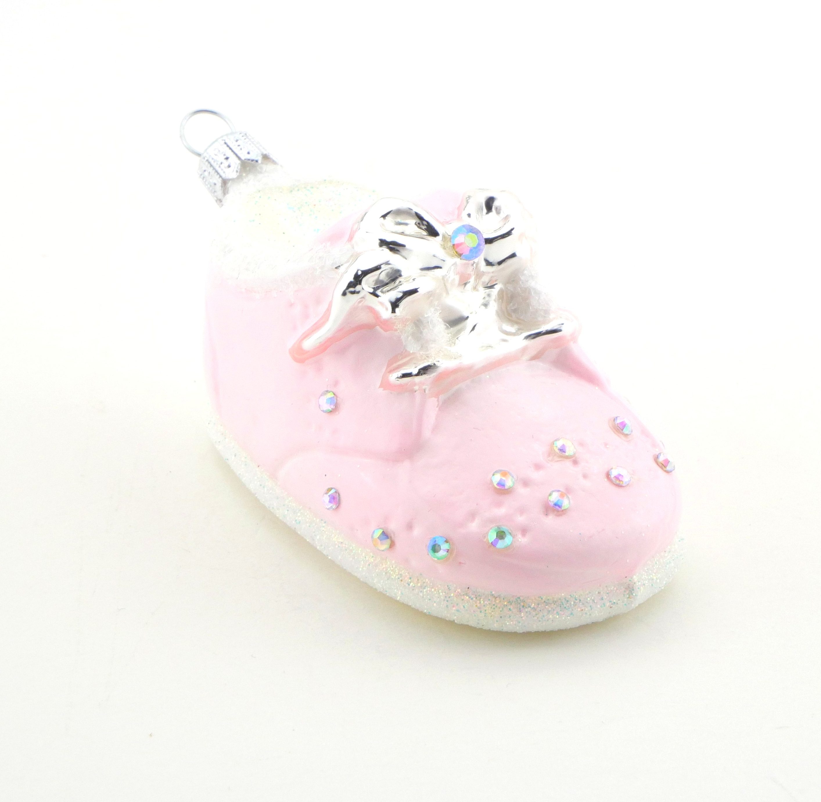 Weihnachtsbaumanhänger Babyschuh