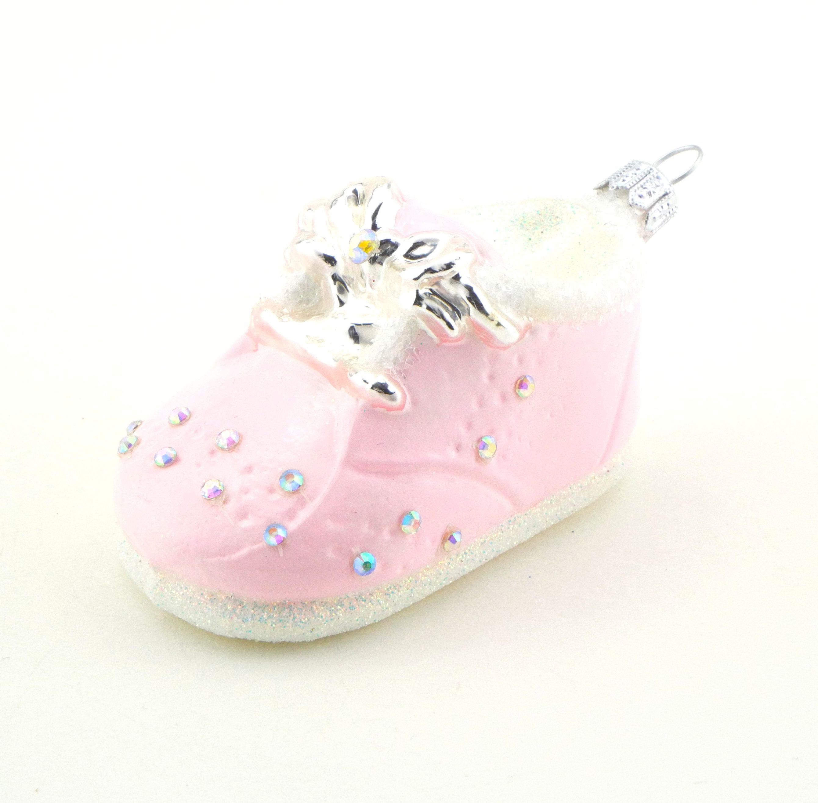 Weihnachtsbaumanhänger Babyschuh
