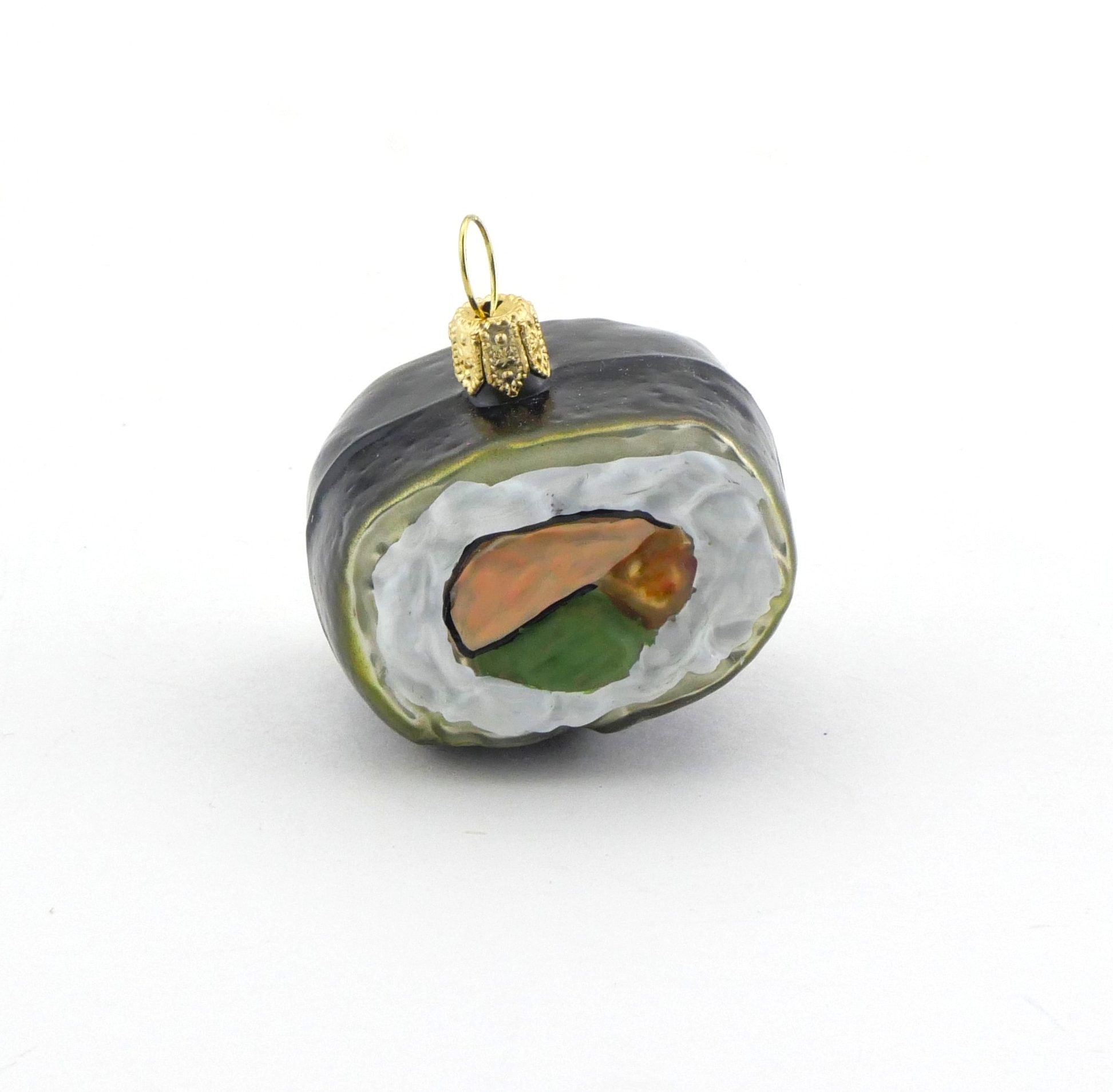 Mundgeblasene Glasfigur Sushi