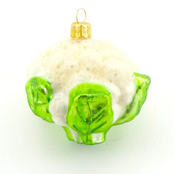 Mundgeblasene Glasfigur Blumenkohl