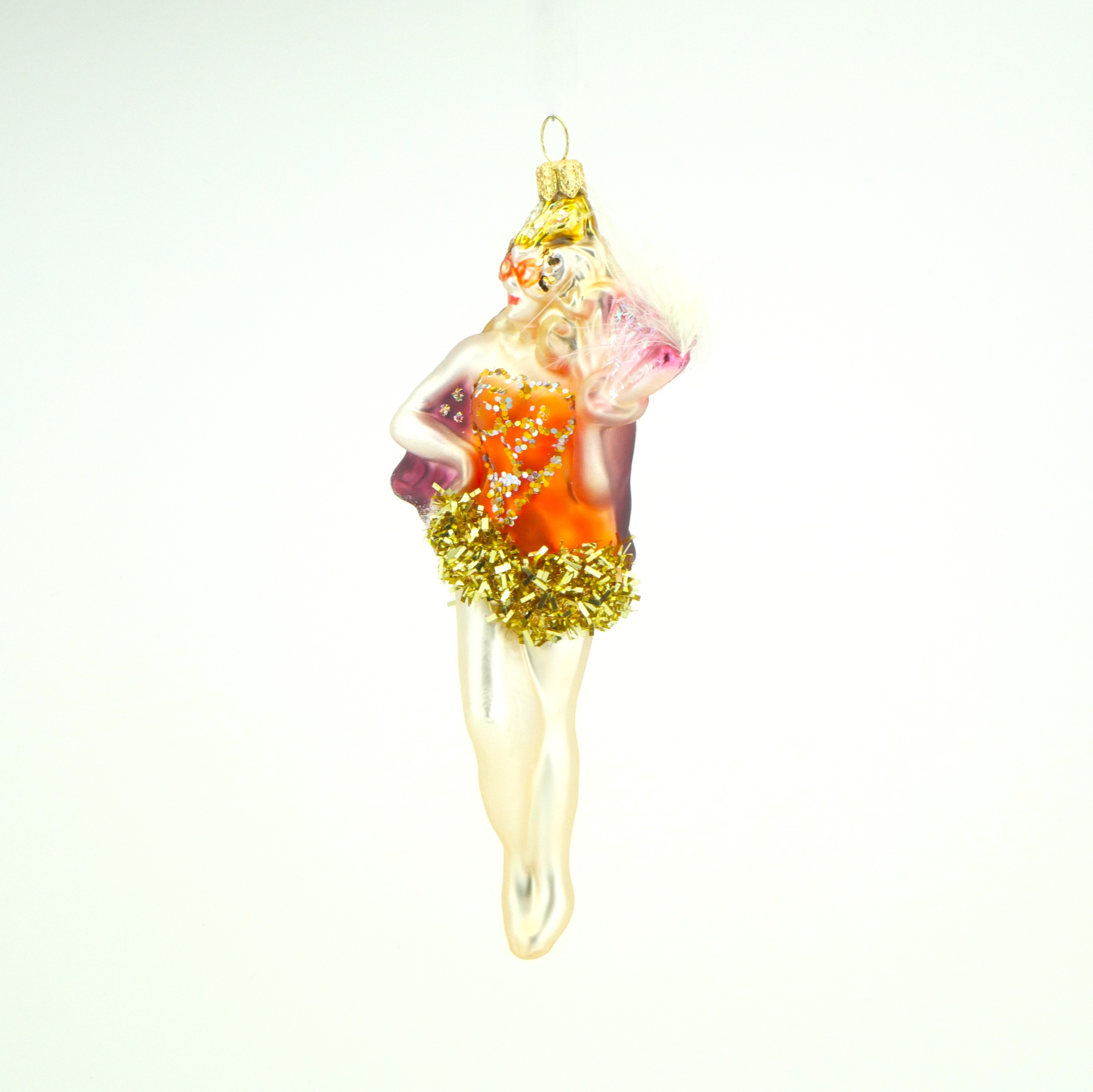 Glasfigur Tänzerin Glamour