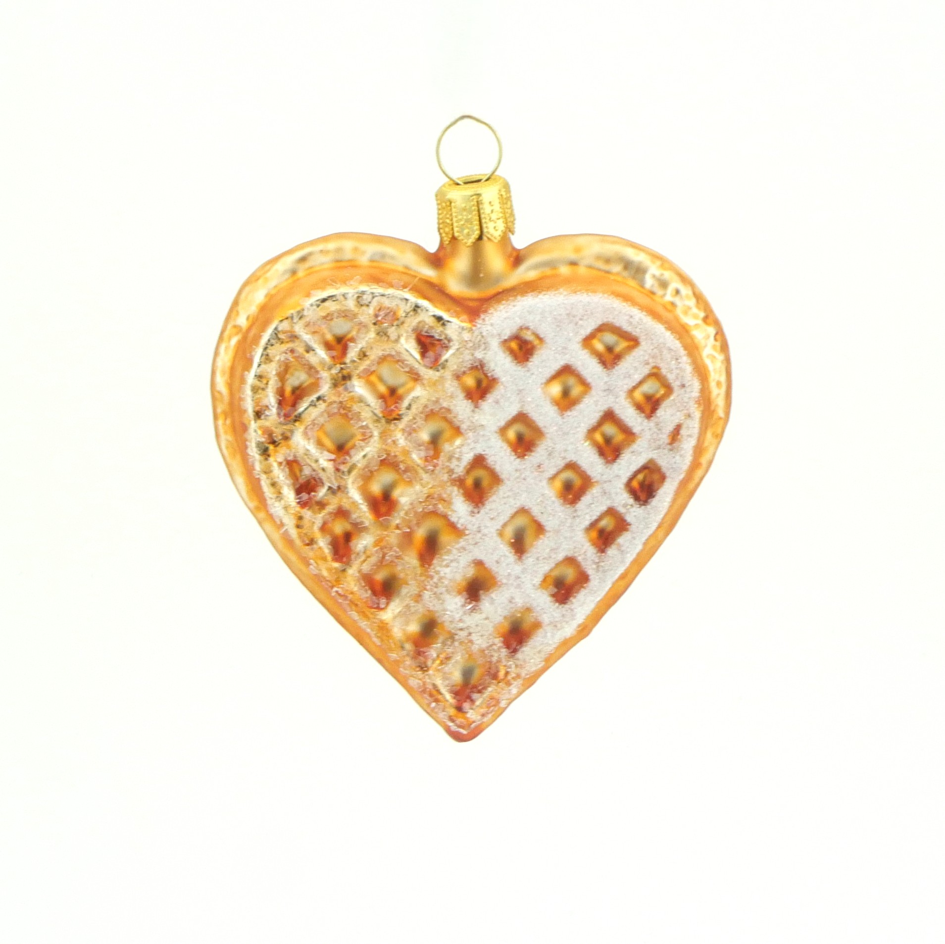 Weihnachtsbaumanhänger Waffel